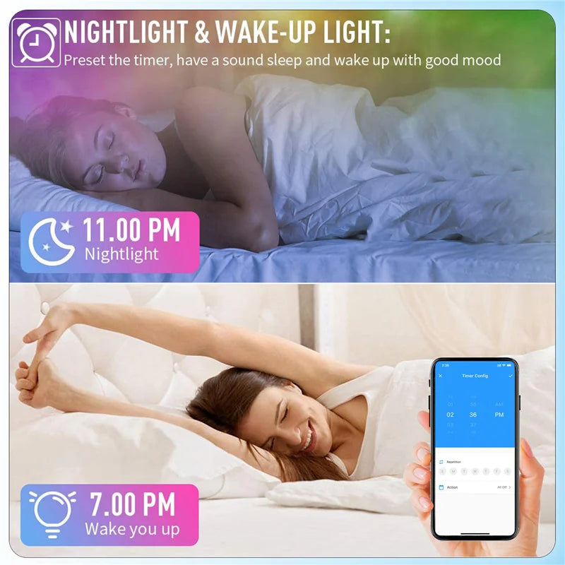 Clap Colour Change Led Room Lights