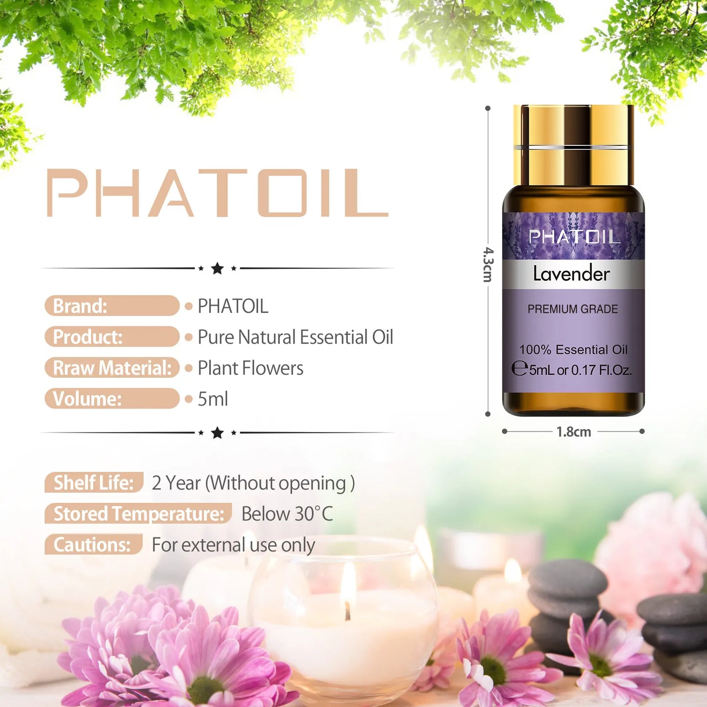 Pure Essential Oils 15pcs