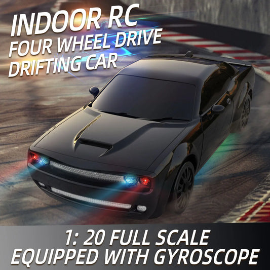1*Challenger Rc Car Fully Proportional 4WD Gyroscope Drift Car