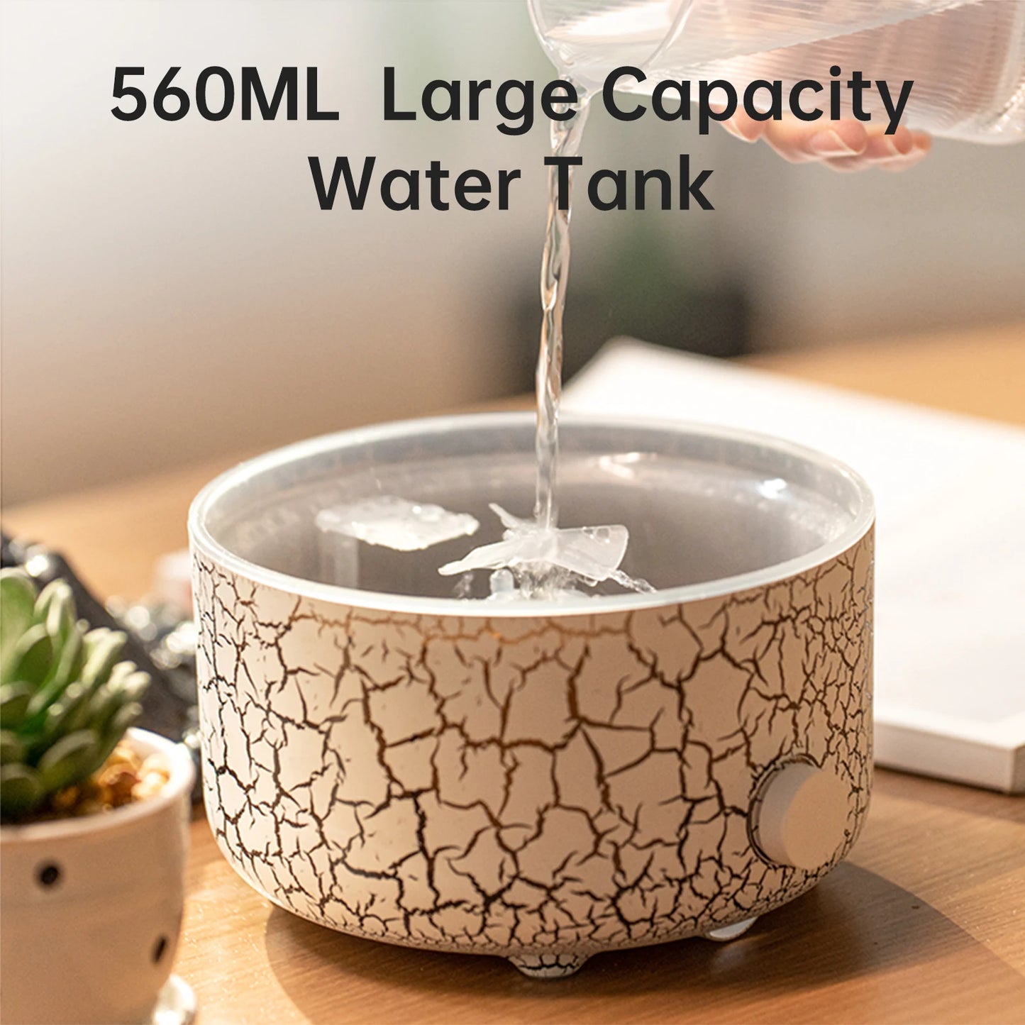 1**Volcano Humidifiers Diffuser With Remote Control