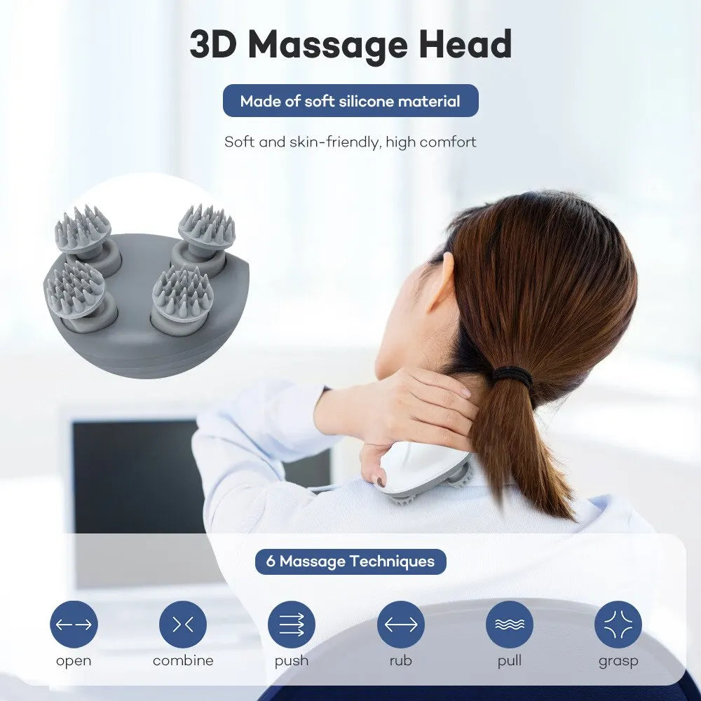 Head Scalp Massager for Hair Growth & Stress Remover