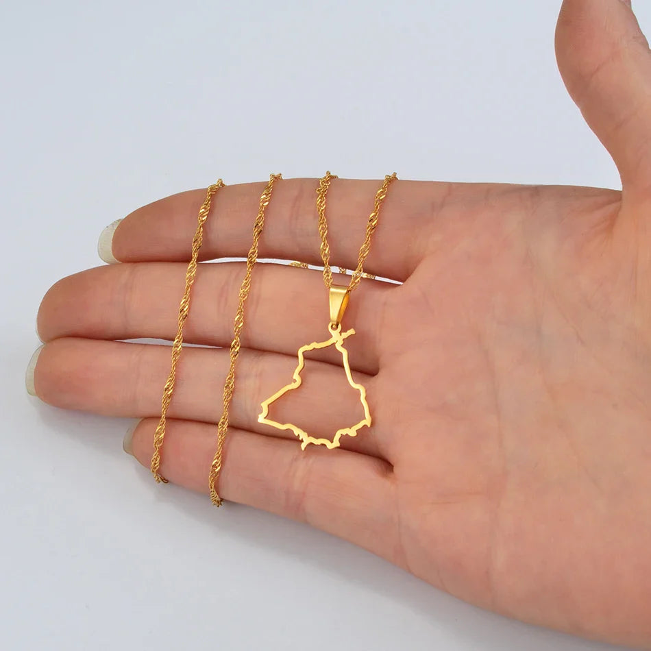 PUNJAB OUTLINE PENDANT