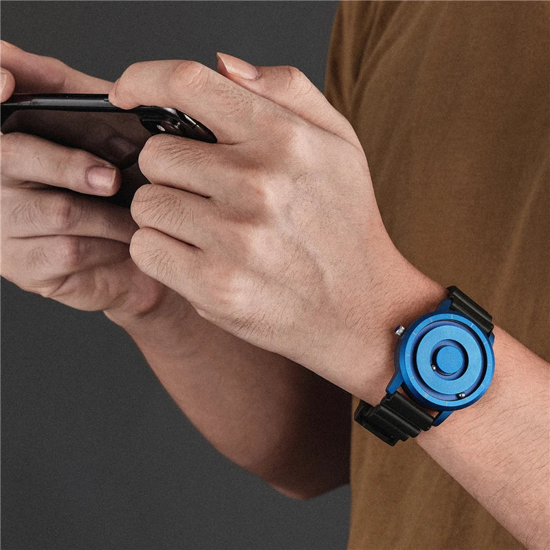 Futuristic Magnetic watch