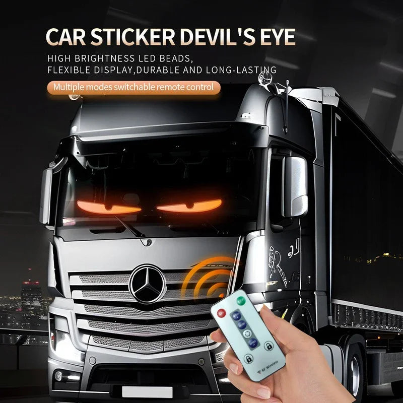 Truck Angry Eyes